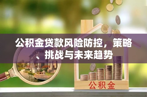 七里河公积金贷款风险防控，策略、挑战与未来趋势