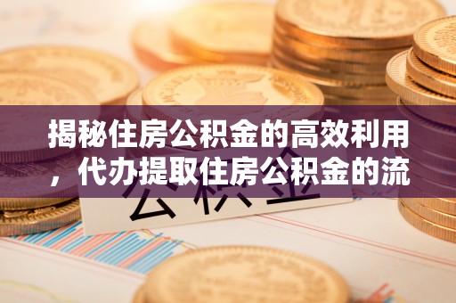 七里河揭秘住房公积金的高效利用，代办提取住房公积金的流程与技巧