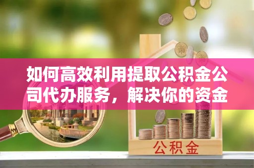 七里河如何高效利用提取公积金公司代办服务，解决你的资金难题