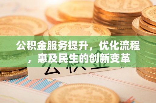 七里河公积金服务提升，优化流程，惠及民生的创新变革